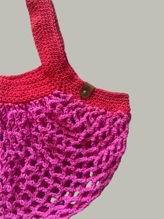Crochet market bag