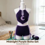 Midnight Purple Boho Set