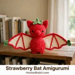 Strawberry Bat Amigurumi