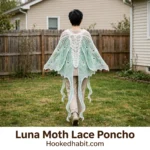 Luna Moth Lace Poncho