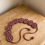 Crochet Floral Hair Band
