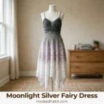 Moonlight Silver Fairy Dress