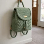 Sage Green Minimalist Backpack