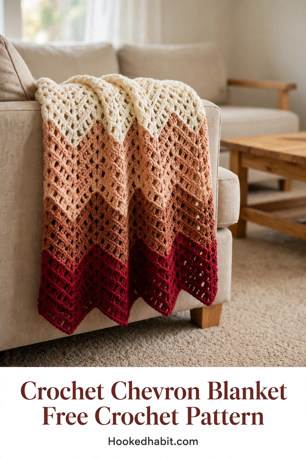 Crochet Chevron Blanket