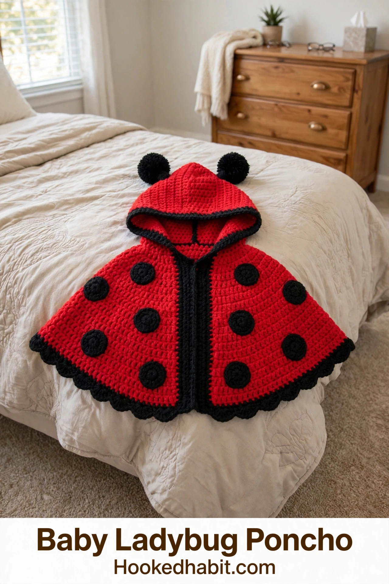 Baby Ladybug Poncho