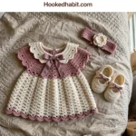 Rose Garden Baby Dress Set Free Crochet Pattern
