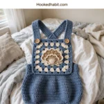 Ocean Wave Baby Romper Free Crochet Pattern