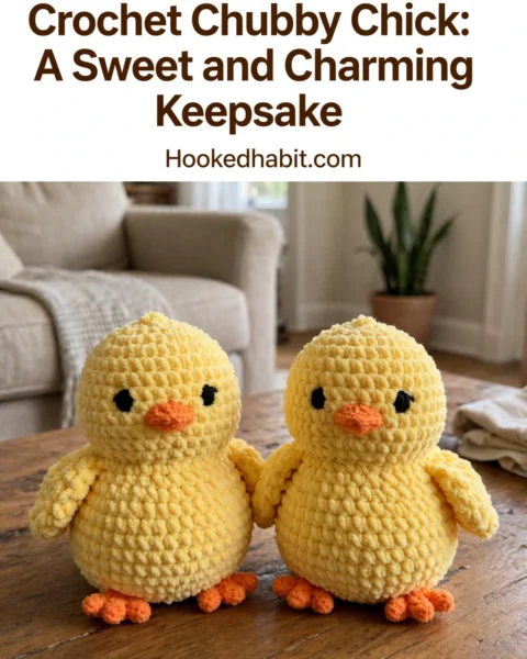Crochet Chubby Chick: A Sweet and Charming Keepsake