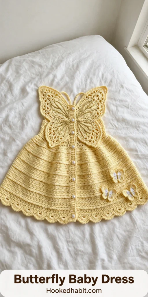 Butterfly Baby Dress