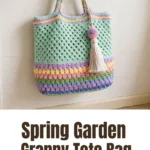 Spring Garden Granny Tote Bag