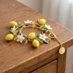 Lemon Charm Bracelet