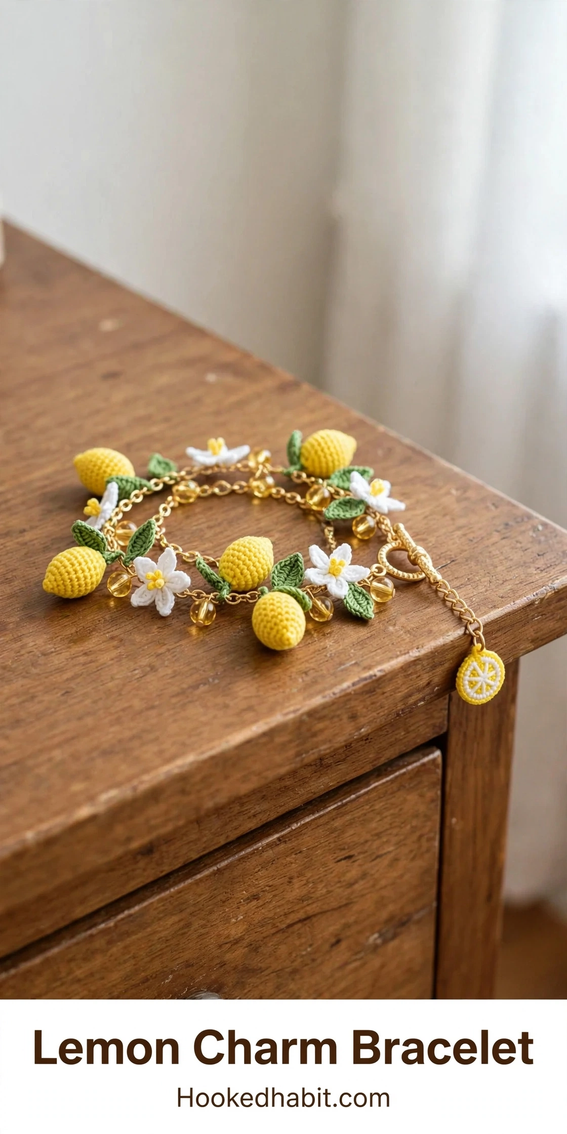 Lemon Charm Bracelet