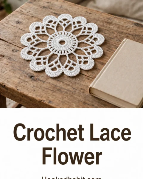 Crochet Lace Flower: A Delicate Timeless Accent
