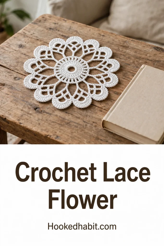 Crochet Lace Flower