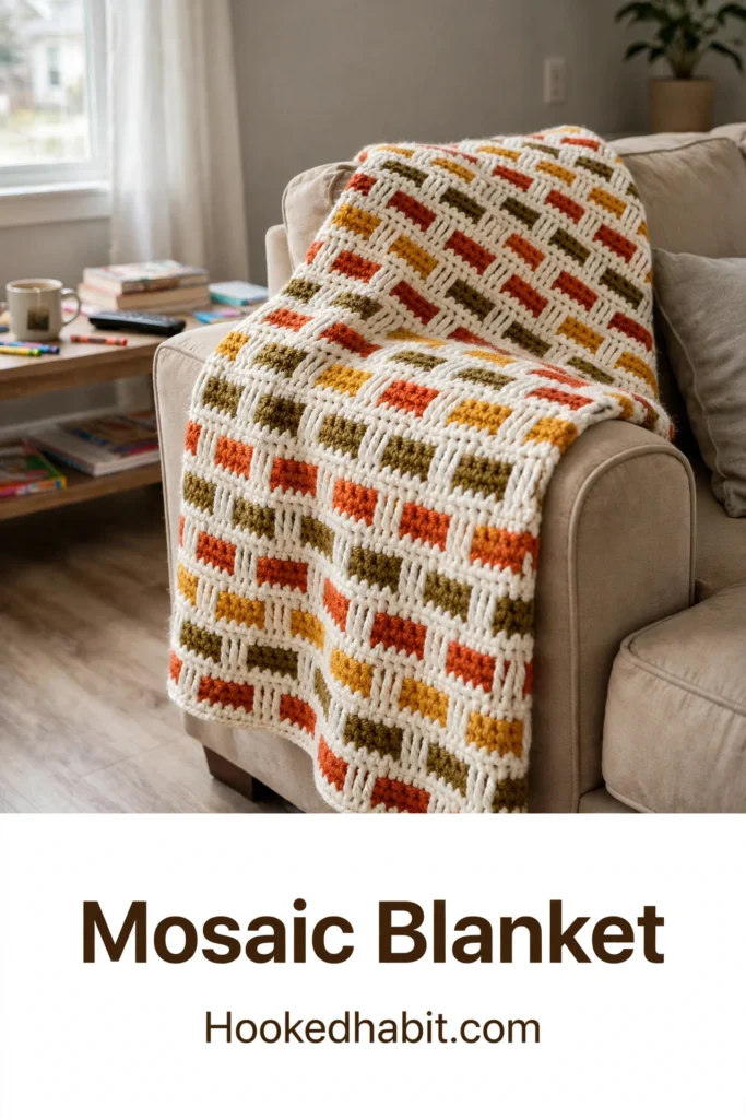 Crochet Mosaic Blanket