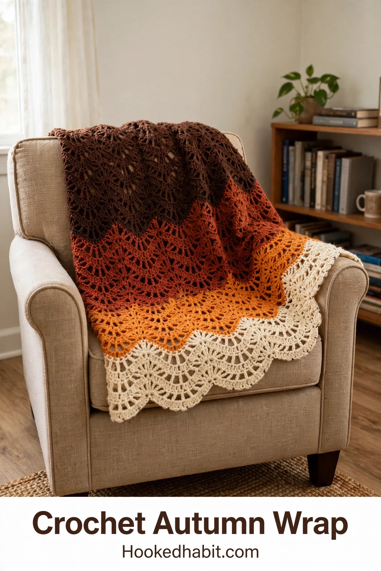 Crochet Autumn Wrap