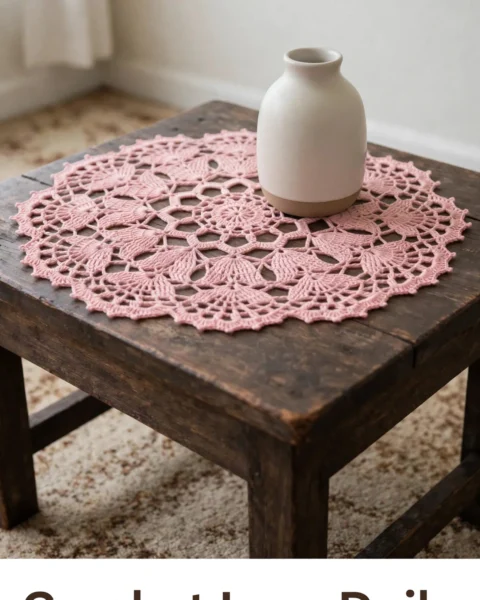 Crochet Lace Doily: A Timeless and Delicate Accent