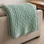 Crochet Basket Weave Blanket