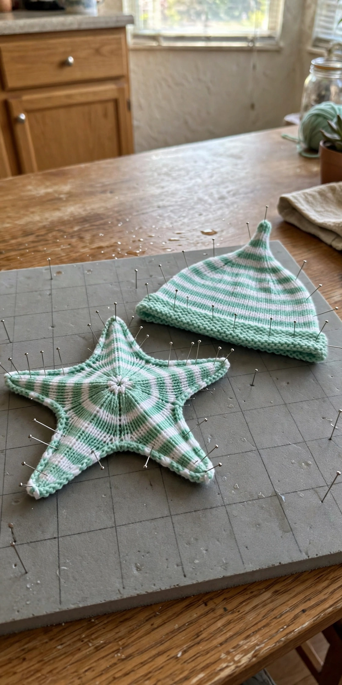Blocking the starfish baby cocoon
