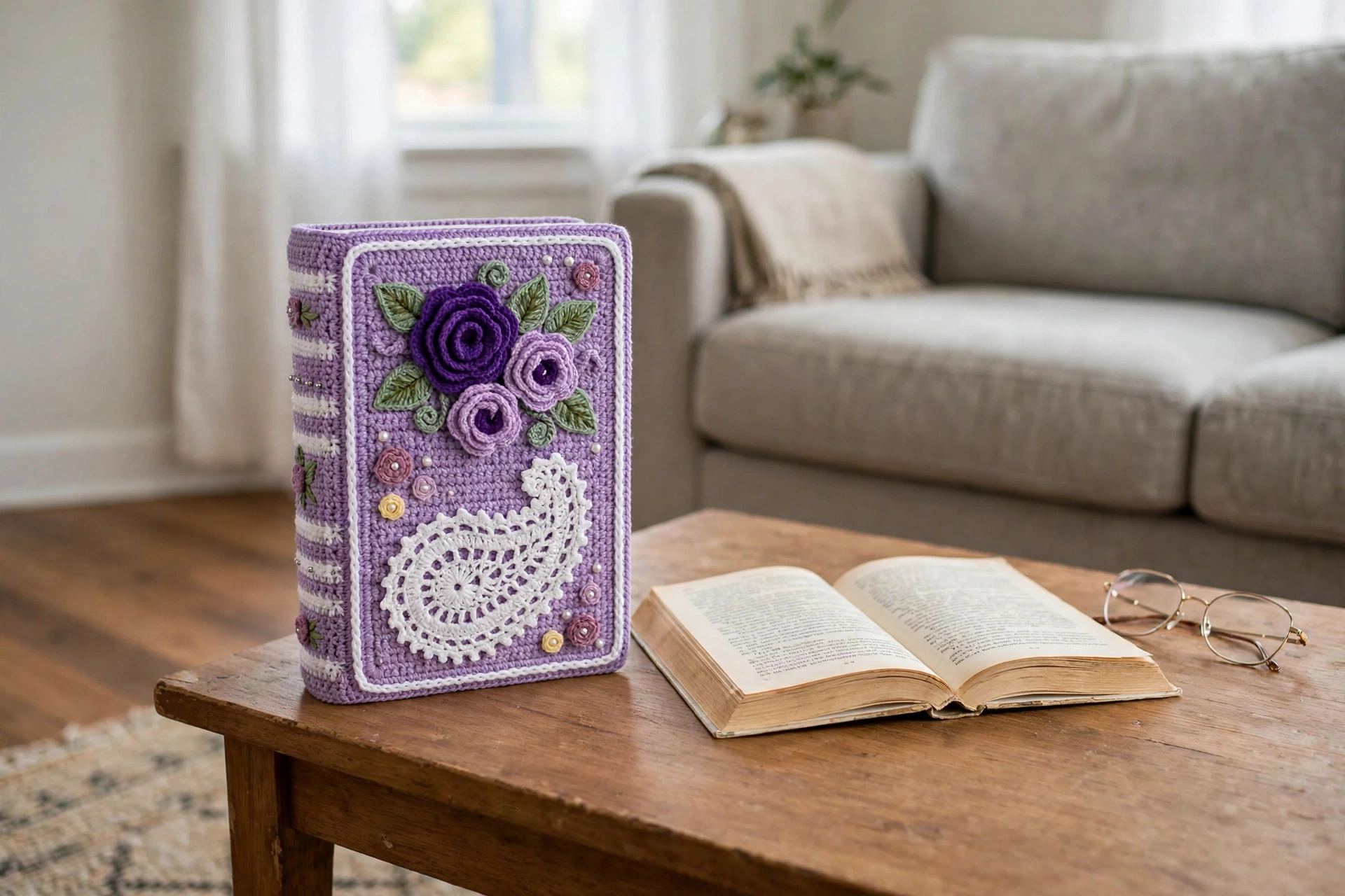 Lavender Dreams Book Sleeve finished